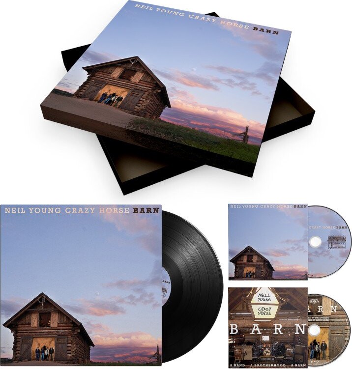 Neil Young & Crazy Horse Barn - Limited Box Set Vinyl → Køb LP'en billigt her - Gucca.dk