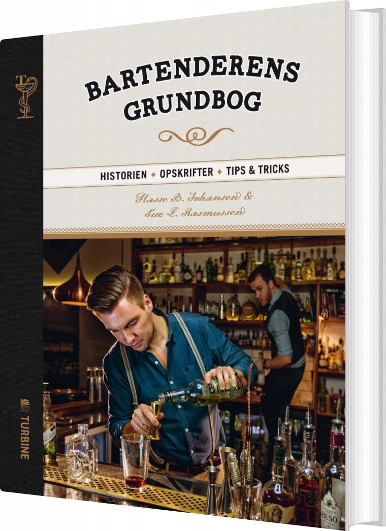 Billede af Bartenderens Grundbog - Hasse Bank Johansen - Bog