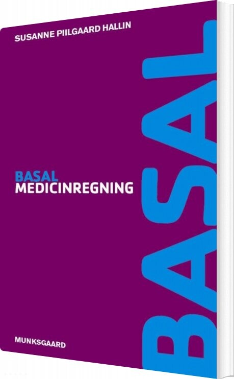 Basal Medicinregning - Susanne Piilgaard Hallin - Bog