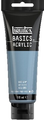 Billede af Liquitex - Basics Acrylic - Akrylmaling - Blå Grå 118 Ml