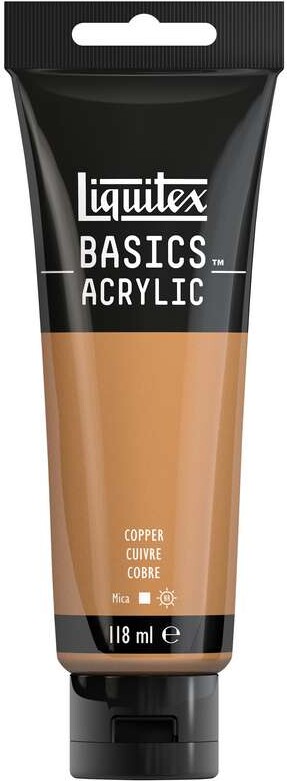 Liquitex - Basics Acrylic - Akrylmaling - Kobber 118 Ml