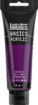 Liquitex - Basics Acrylic - Akrylmaling - Dyb Violet 118 Ml