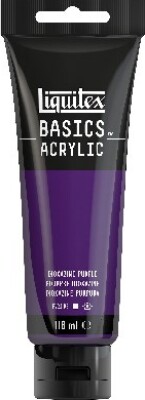 Liquitex - Basics Acrylic - Akrylmaling - Dioxazine Lilla 118 Ml