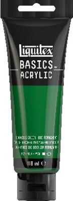 Liquitex - Basics Acrylic - Akrylmaling - Grøn Permanent 118 Ml