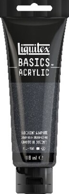 Liquitex - Basics Acrylic - Akrylmaling - Iridescent Grafit 118 Ml