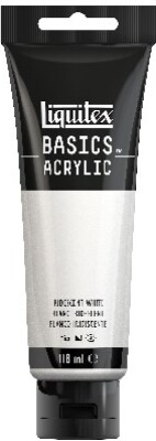 Liquitex - Basics Acrylic - Akrylmaling - Iridescent Hvid 118 Ml