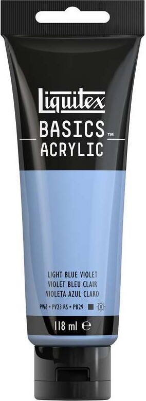 Liquitex - Basics Acrylic - Akrylmaling - Lys Blå Violet 118 Ml