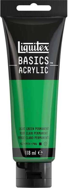 Liquitex - Basics Acrylic - Akrylmaling - Grøn Permanent 118 Ml
