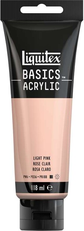 Liquitex - Basics Acrylic - Akrylmaling - Lys Pink 118 Ml