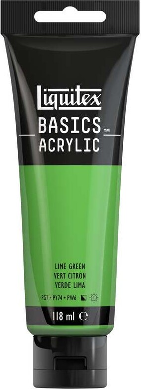 Liquitex - Basics Acrylic - Akrylmaling - Lime Grøn 118 Ml