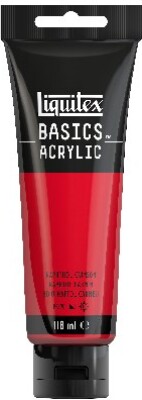 Liquitex - Basics Acrylic - Akrylmaling - Naphthol Crimson Rød 118 Ml
