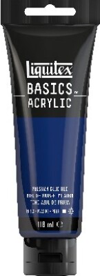 Liquitex - Basics Acrylic - Akrylmaling - Prussian Blue Hue 118 Ml