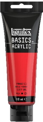 Liquitex - Basics Acrylic - Akrylmaling - Pyrrole Red 118 Ml