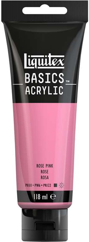 Liquitex - Basics Acrylic - Akrylmaling - Rose Pink 118 Ml