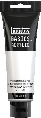 Liquitex - Basics Acrylic - Akrylmaling - Transparent Mixing White 118 Ml