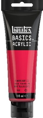 Liquitex - Basics Acrylic - Akrylmaling - Transparent Rød 118 Ml