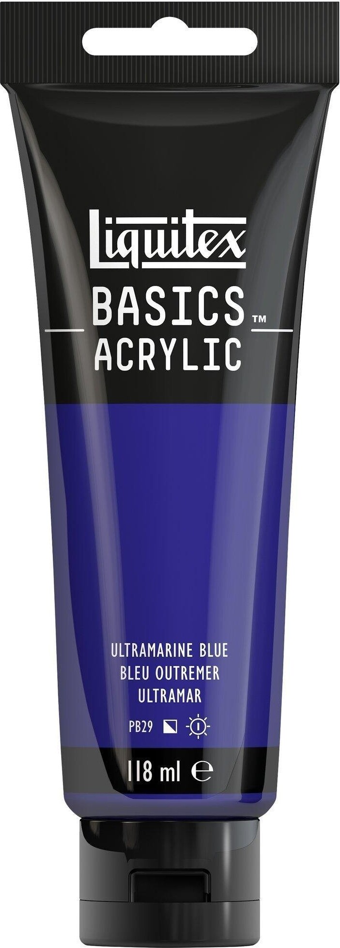 Liquitex - Basics Acrylic - Akrylmaling - Ultramarine Blue 118 Ml