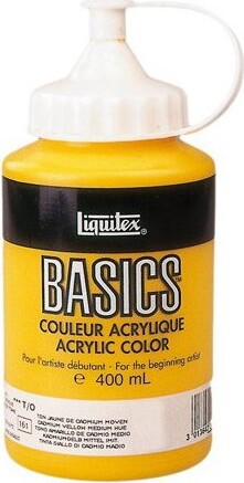 Billede af Liquitex - Basics Akrylmaling - Cadmium Yellow Deep 400 Ml