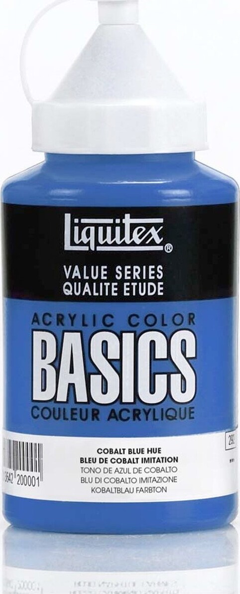 Liquitex - Basics Akrylmaling - Cobalt Blue Hue 400 Ml
