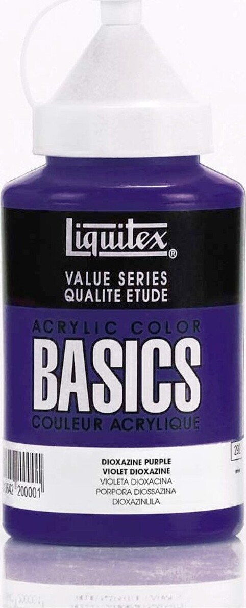 Liquitex - Basics Akrylmaling - Dioxazine Purple 400 Ml