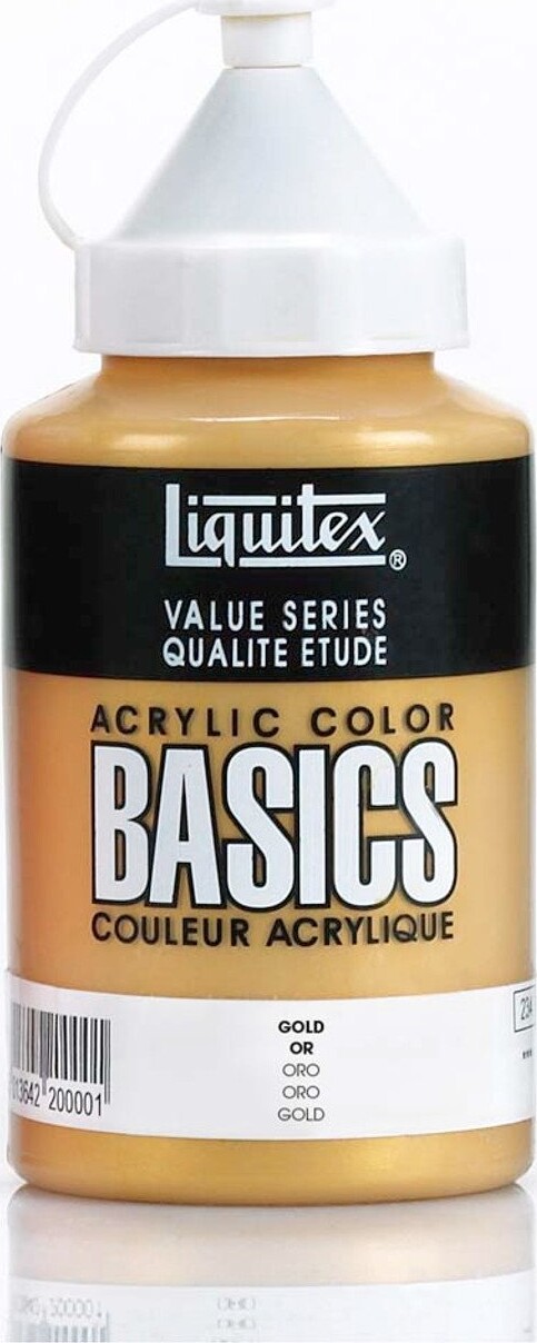 Se Liquitex - Basics Akrylmaling - Guld 400 Ml hos Gucca.dk
