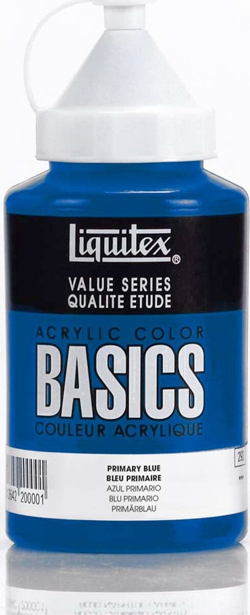 Liquitex - Basics Akrylmaling - Primary Blue 400 Ml