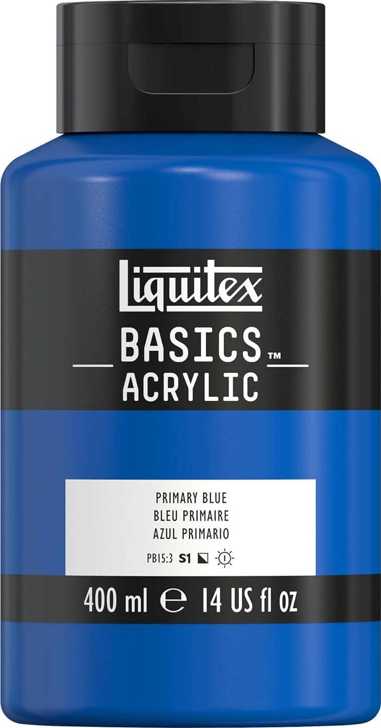 Liquitex - Basics Akrylmaling - Primary Blue 400 Ml