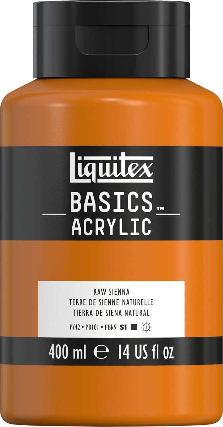 Liquitex - Basics Akrylmaling - Raw Sienna 400 Ml