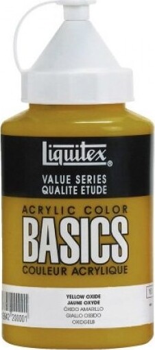 Billede af Liquitex - Basics Akrylmaling - Yellow Oxide 400 Ml