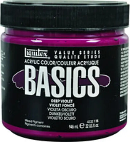 Liquitex - Basics Akrylmaling - Deep Violet 946 Ml