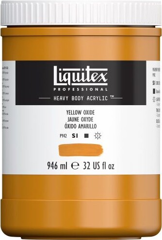 Se Liquitex - Basics Akrylmaling - Yellow Oxide 946 Ml hos Gucca.dk