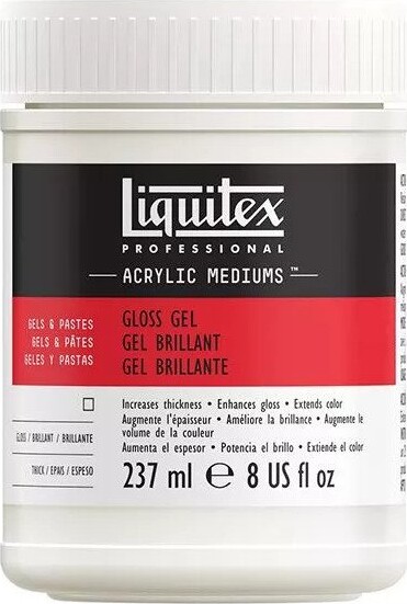 Billede af Liquitex - Gloss Gel - Klar Gel Medium 200 Ml