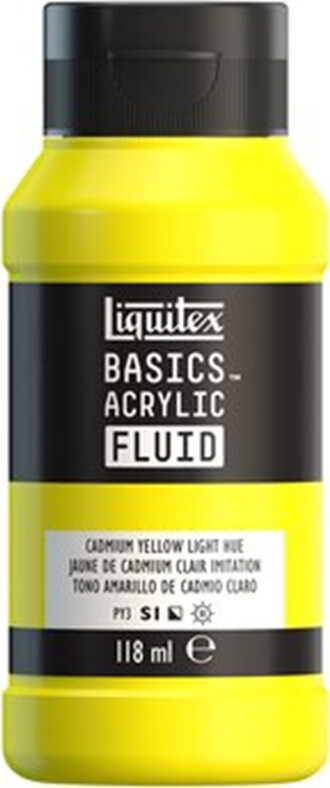 Liquitex - Basics Akrylmaling - Cadmium Yellow Light Hue 118 Ml
