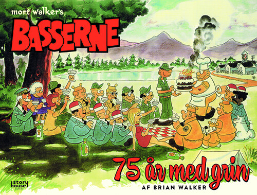 Basserne - 75 år Med Grin - Amanda Palmqvist - Bog