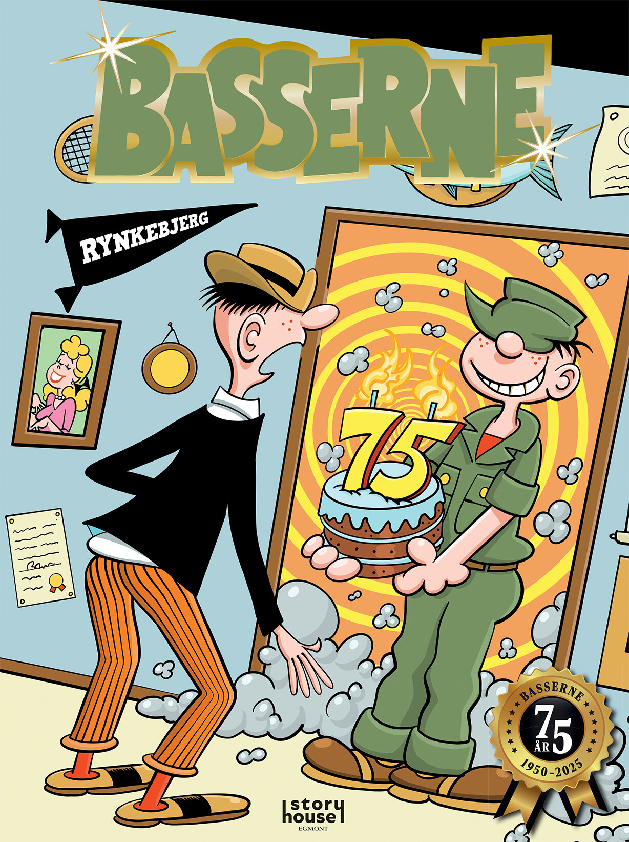 Basserne 75 år - Bog