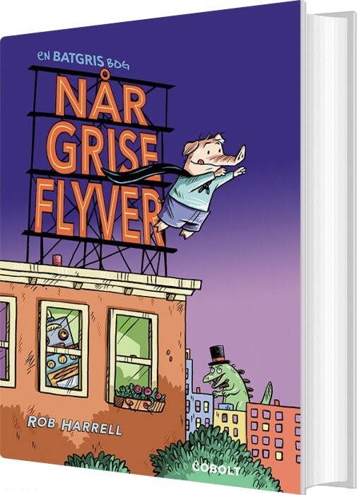 Billede af Batgris 1 - Når Grise Flyver - Rob Harrell - Bog hos Gucca.dk