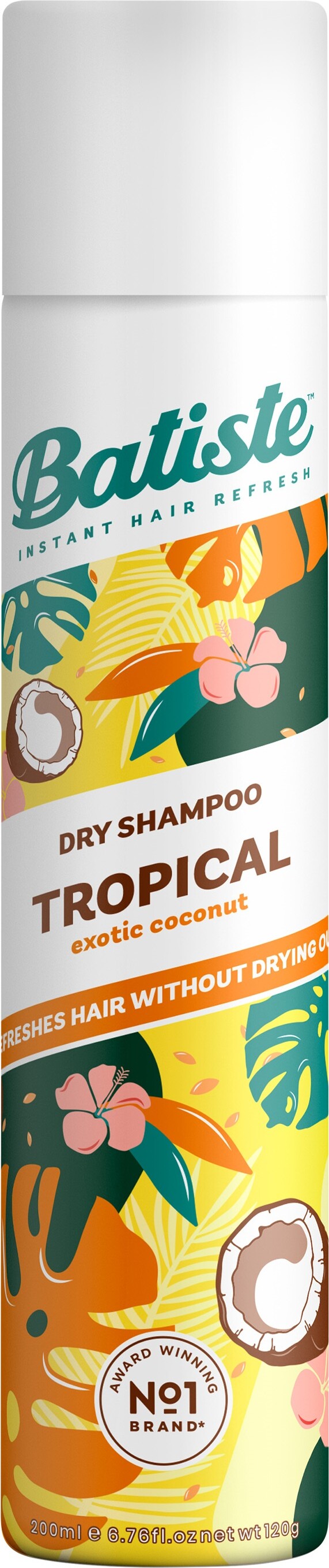 Billede af Batiste Tørshampoo - Dry Shampoo Tropical 200 Ml