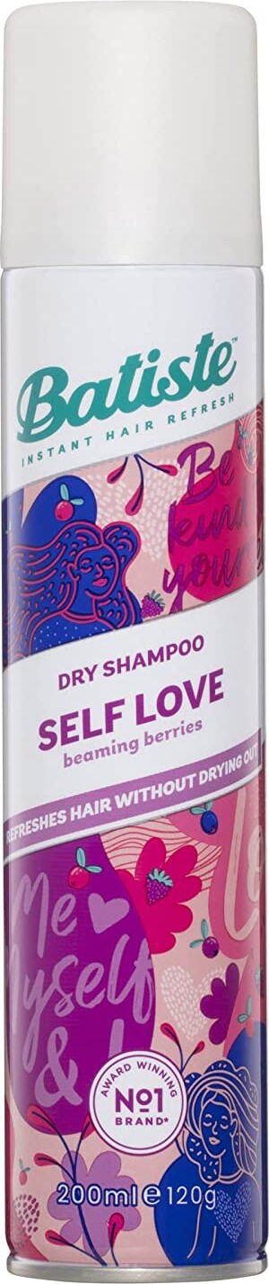 Se Batiste - Dry Shampoo - Self Love - Beaming Berries 200 Ml hos Gucca.dk