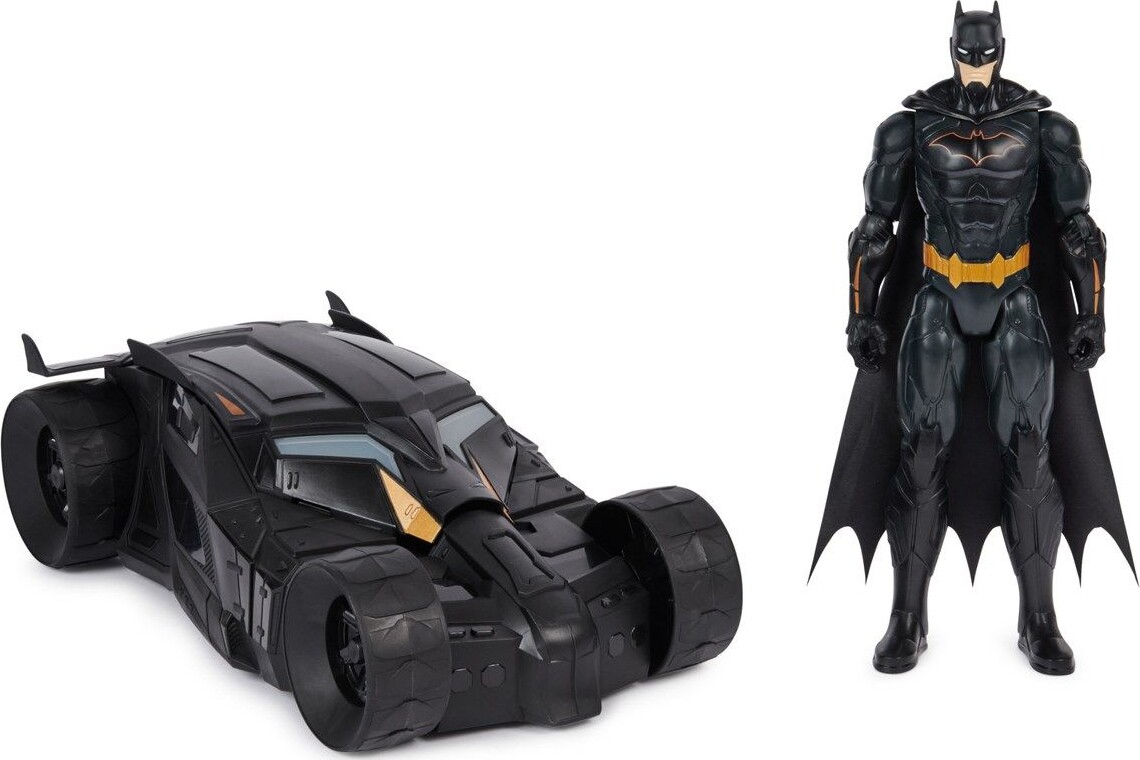 Billede af Batman Figur Med Batmobil - 30 Cm