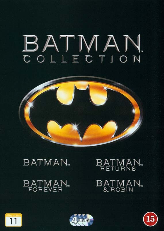 Batman // Batman Returns // Batman Forever // Batman And Robin - DVD - Film