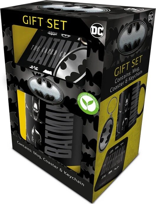 Pyramid International BATMAN GAVESÆT (KRUS, BORDSKÅNER OG NØGLERING)