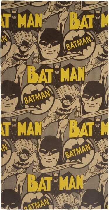 Billede af Batman - Håndklæde - Comic - Brun