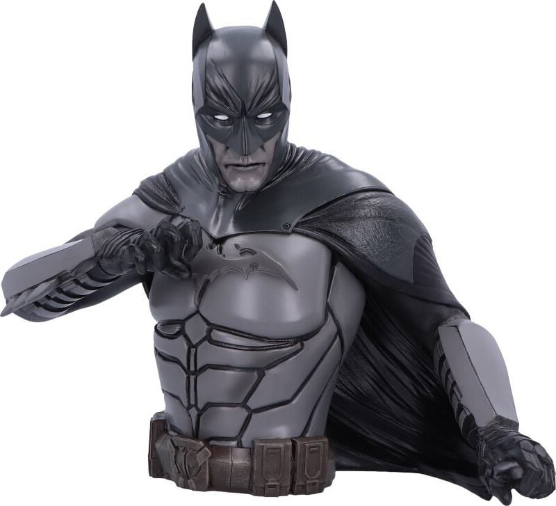 Se Batman Bust Statue - There Will Be Blood - Nemesis Now - 30 Cm hos Gucca.dk