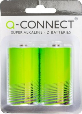 Batteri D - Q Connect - 2 Stk.