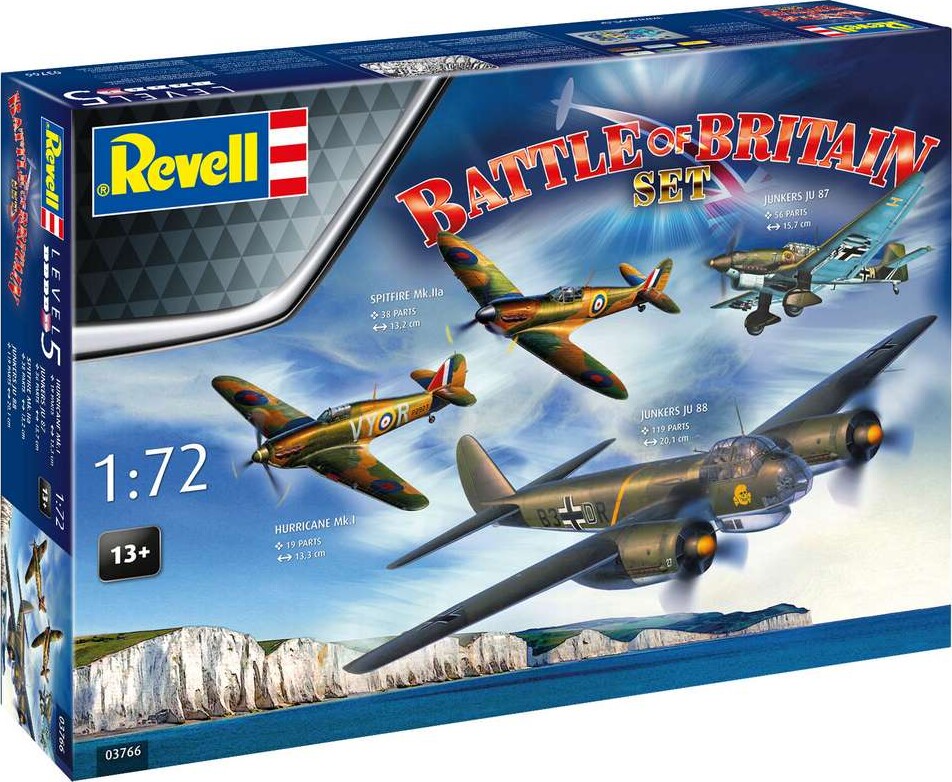 Revell - Battle Of Britain Byggesæt - 85. Jubilæum Udgave - 1:72 - 03766