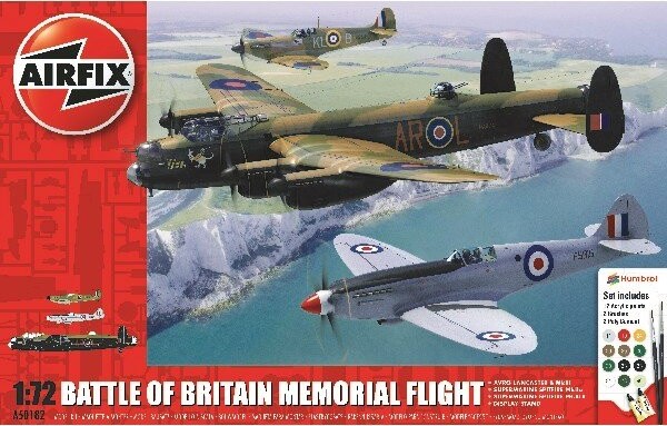 Airfix - Battle Of Britain Memorial Flight Byggesæt - 1:72 - A50182