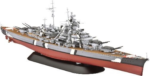 Billede af Revell - Battleship Bismarck Skib Byggesæt - 1:700 - 05098