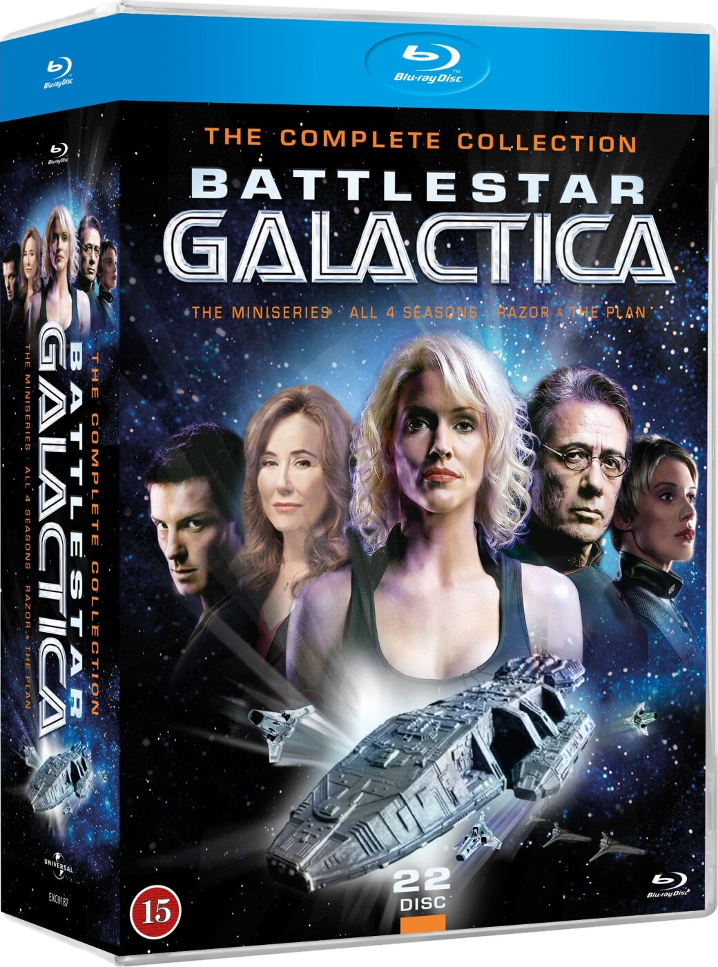 Battlestar Galactica Complete Collection - Blu-Ray - Tv-serie
