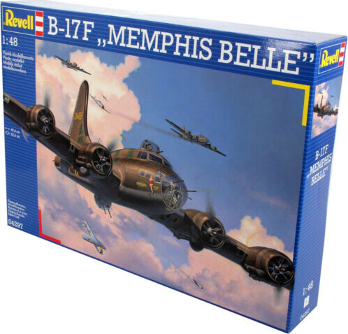 Billede af Revell - B-17f Memphis Belle Modelfly Byggesæt - 1:48 - 04297 hos Gucca.dk