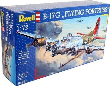 Revell - B-17g Flying Fortress Modelfly Byggesæt - 04283